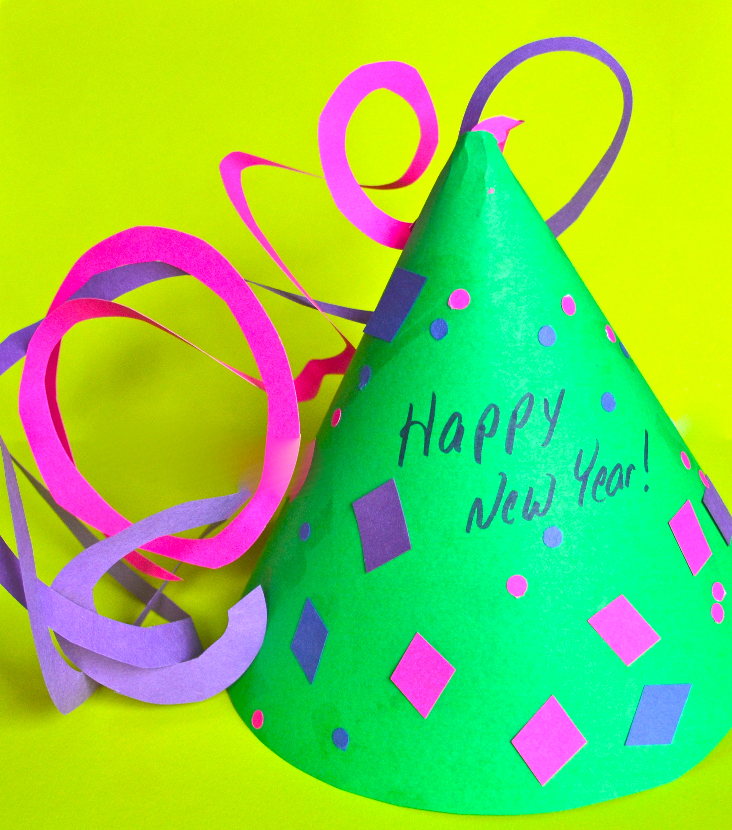 DIY New Years Party Hat